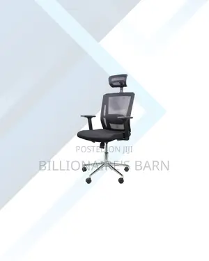 Mesh Office Chair With Headrest for Focused Work Sessions