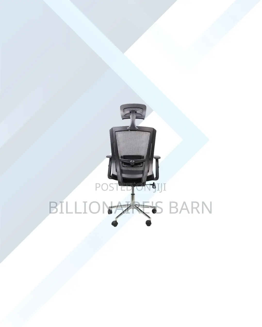 Mesh Office Chair With Headrest for Focused Work Sessions