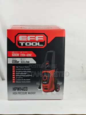 Portable High Pressure Washer 1680w / 120 Bar 5.5l/Min Power Washer