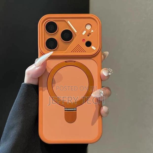 Magsafe2 Case for 17 Pro Max Case 360° Spin Magnetic Stand Full Camera - main view