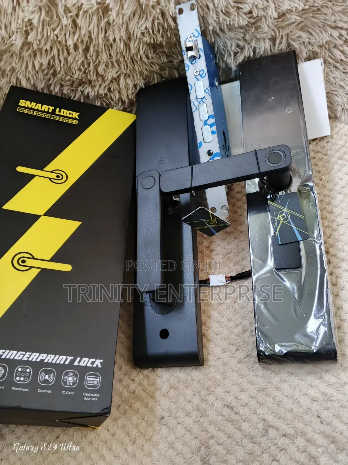 Smart Lock Smart Unlock Door With Password Fingerprints Cards Phone