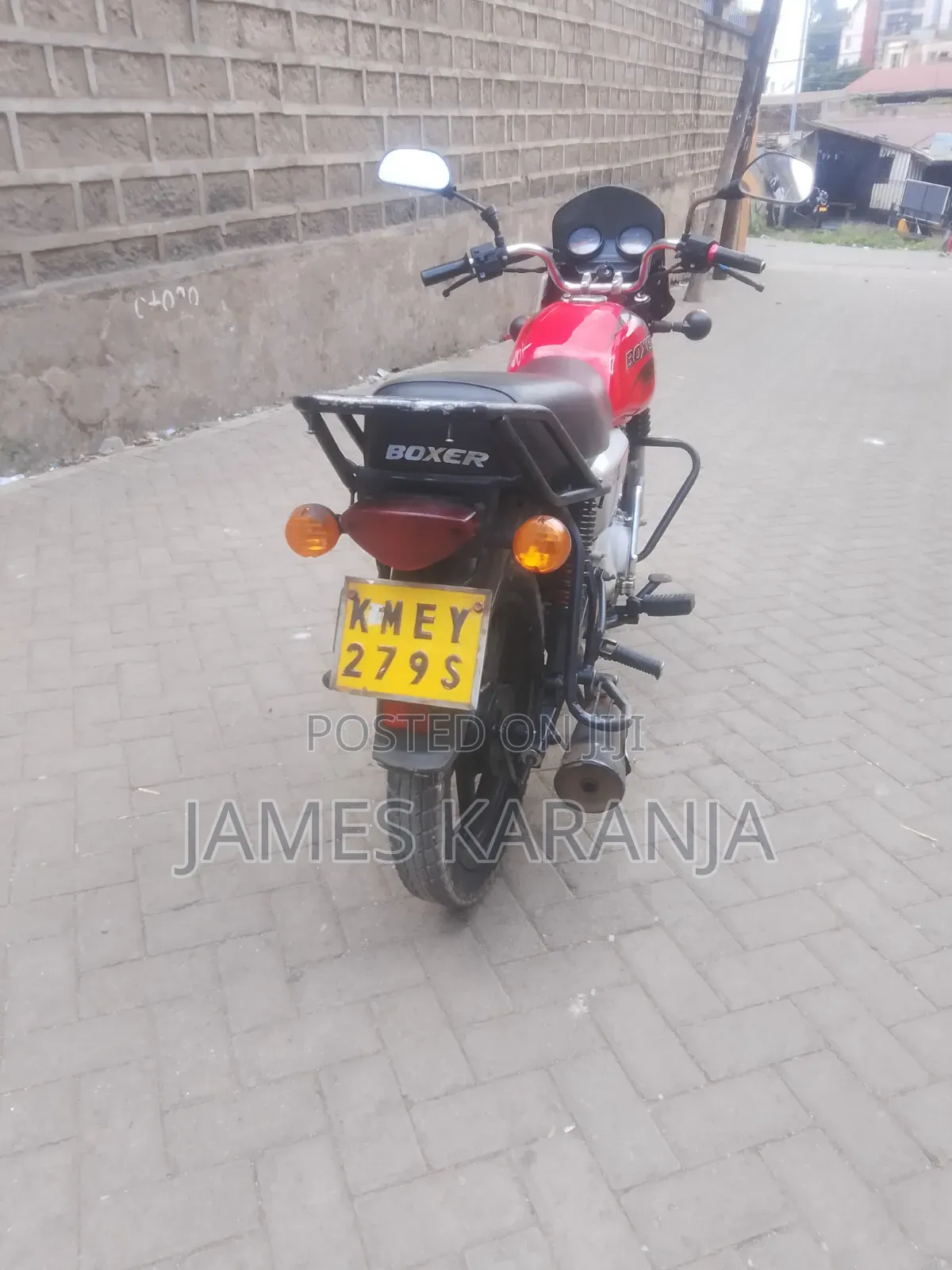 Bajaj Boxer 125 2020 Red