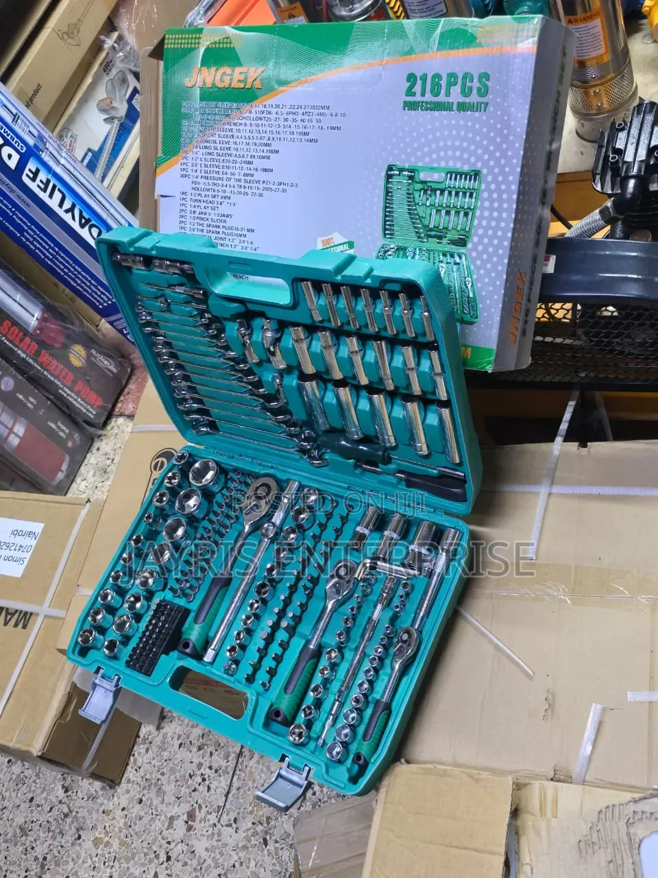 216pcs Socket Wrench Set Chrome Vanadium at