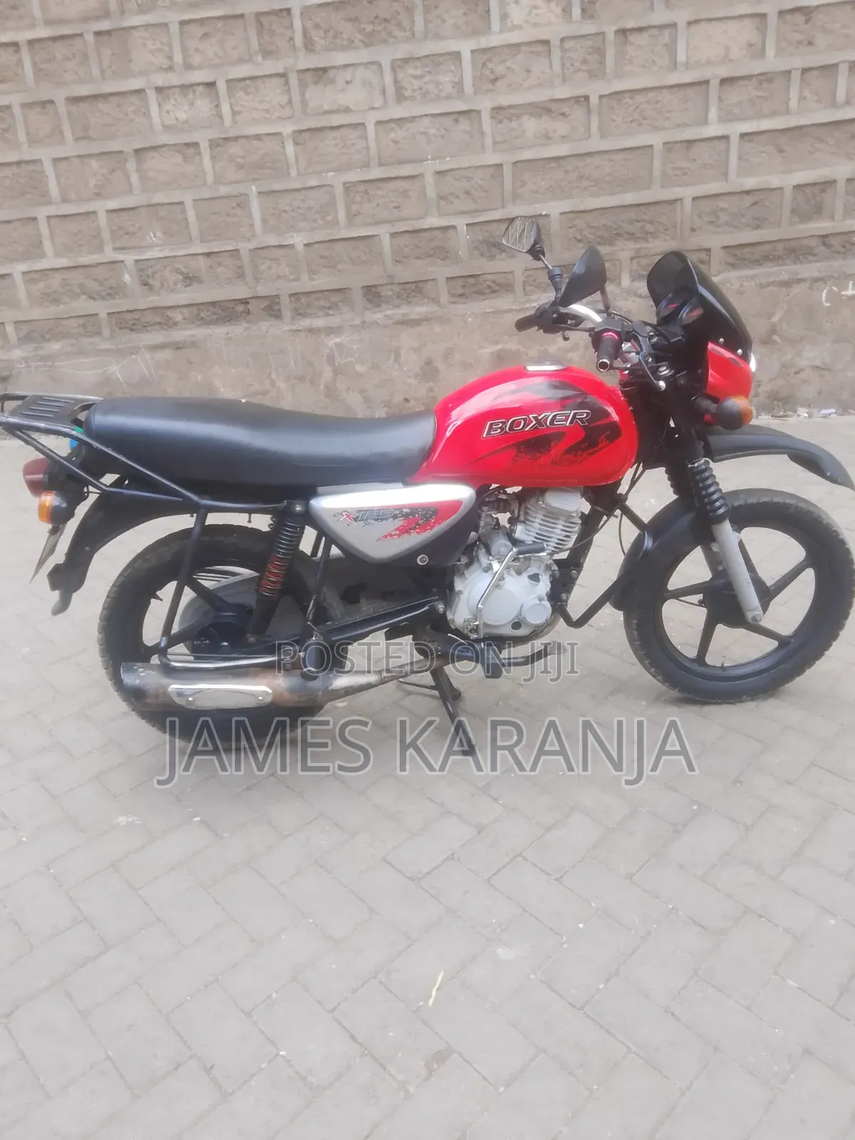 Bajaj Boxer 125 2020 Red
