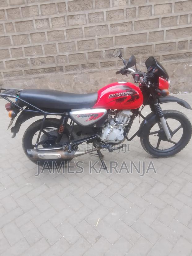 Bajaj Boxer 125 2020 Red - thumbnail 2
