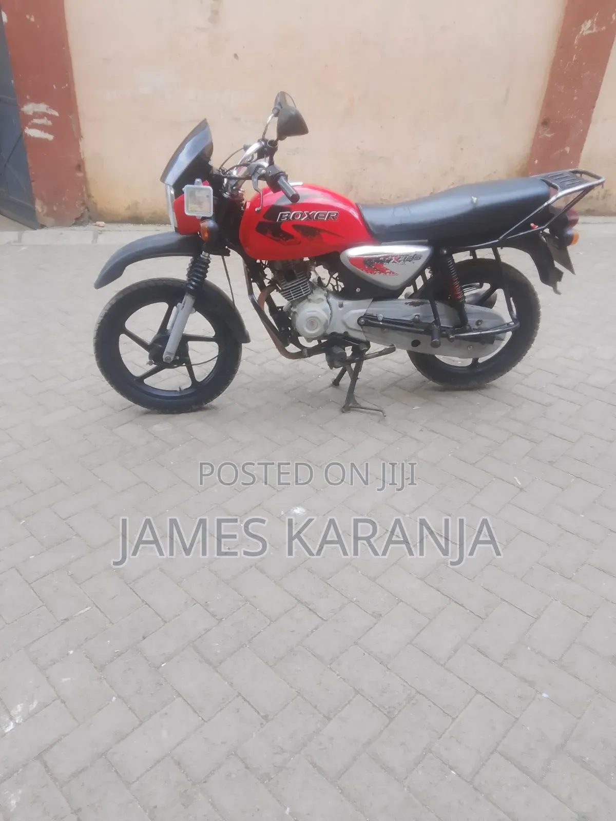 Bajaj Boxer 125 2020 Red
