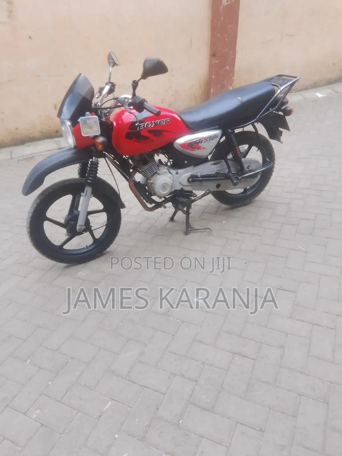 Bajaj Boxer 125 2020 Red