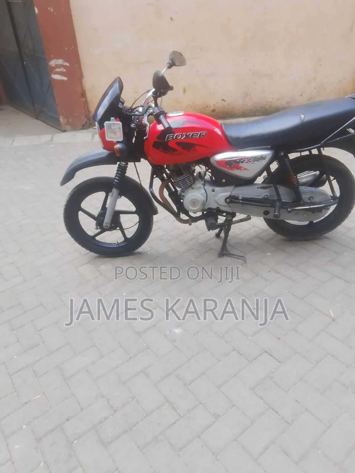 Bajaj Boxer 125 2020 Red