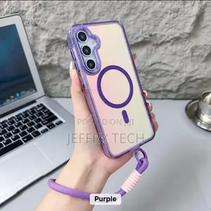 Magsafe2 for Samsung Galaxy A57 5g Gradient Laser Magnetic Case Cover