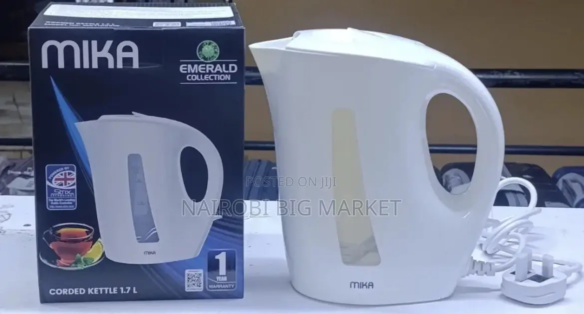 Mika Corded Electric Kettle 1.7l