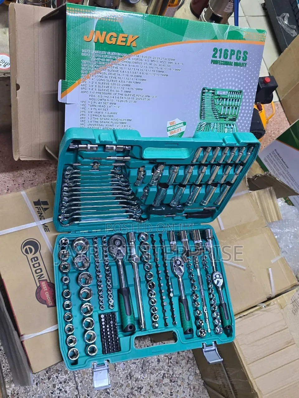 216pcs Socket Wrench Set Chrome Vanadium*