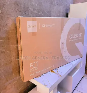 Syinix 50inch Qled Uhd Frameless Tv(1 Year Warranty)