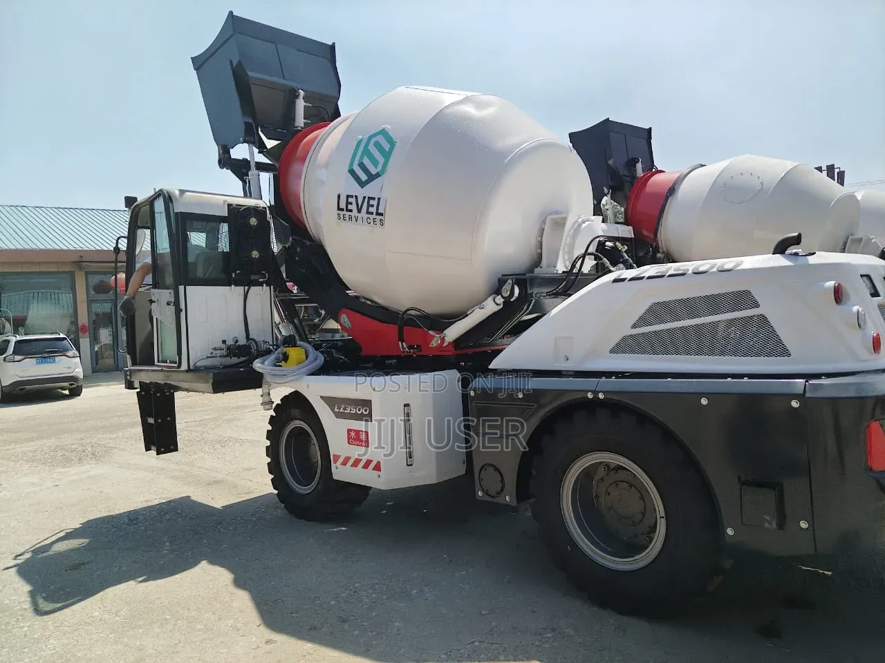 3.5 M3 Automatic Mobile Concrete Mixer For Hire