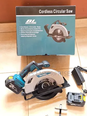 88v Makita Cordless Circular Saw 2 Batteries A Charger 7" Blade at