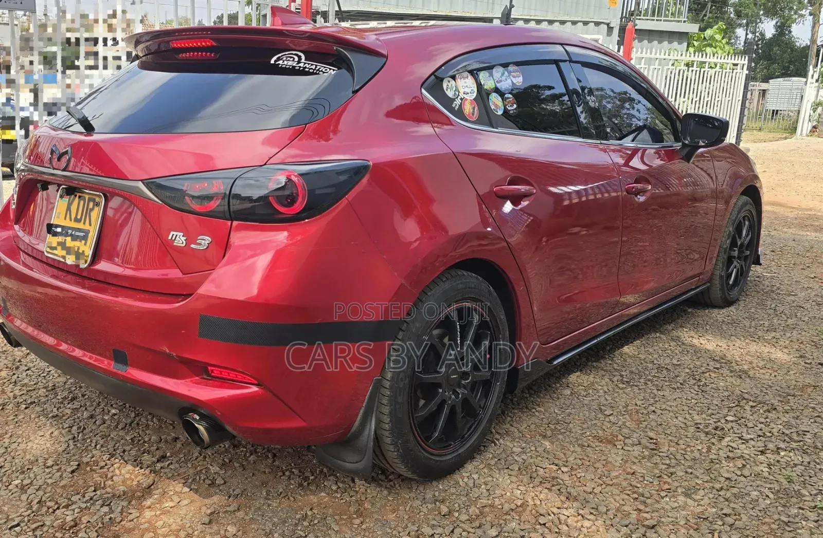 Mazda Axela 2017 Red