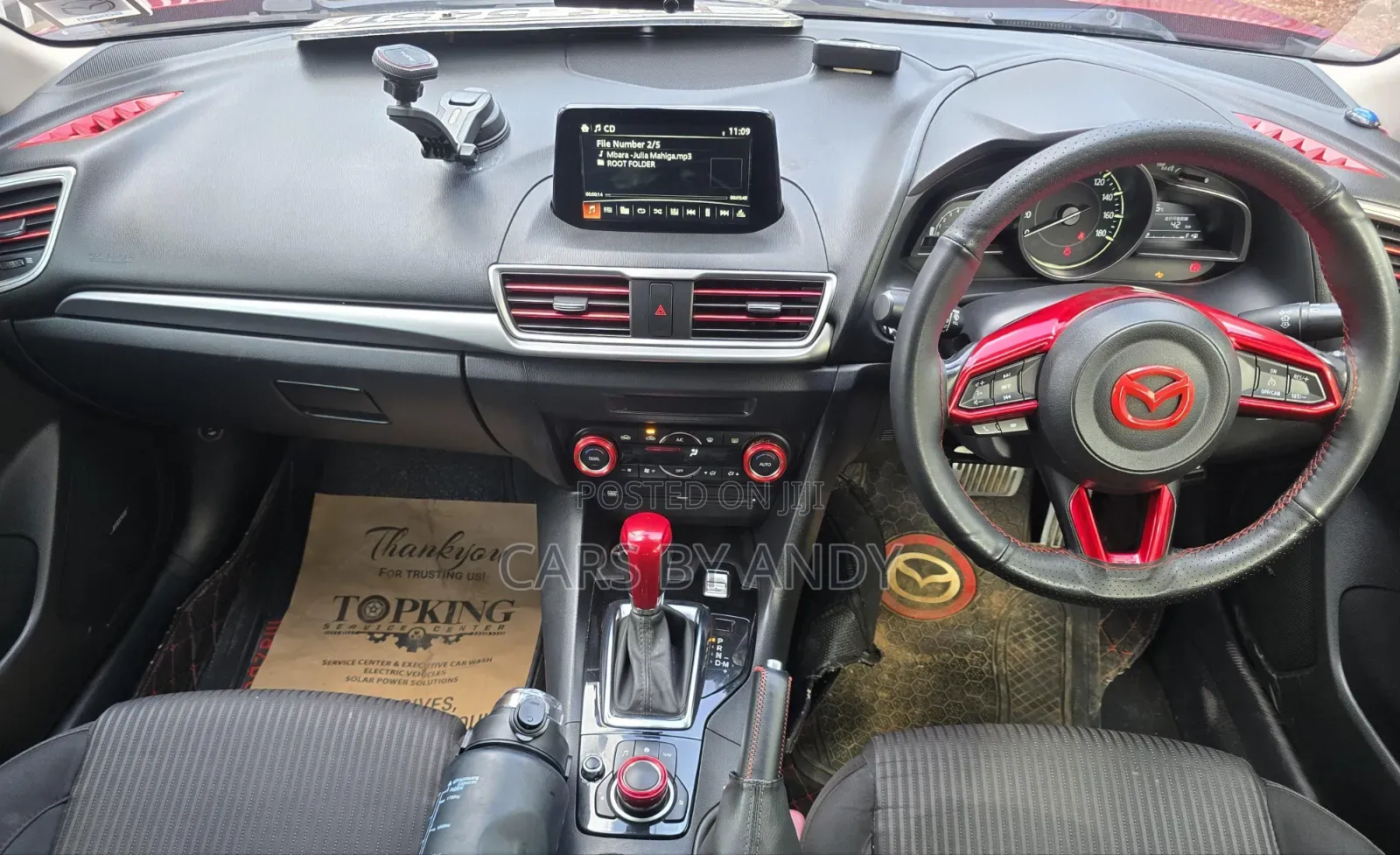 Mazda Axela 2017 Red