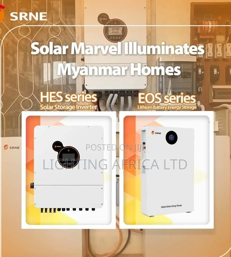 6.2kw - 5.12kwh Lithium -(6)625w Solar (Free Installation Transport)