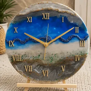Resin Wall Art Clock
