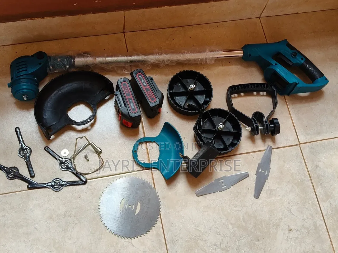 48v Cordless Lawn Mower
With Trolly Legs
8blades
 at 