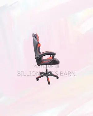 Red Racing Gaming Chair Ergonomic Support for Focused Work Sessions