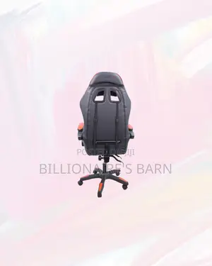 Red Racing Gaming Chair Ergonomic Support for Focused Work Sessions