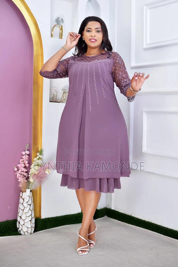 Shift Chiffon Dress