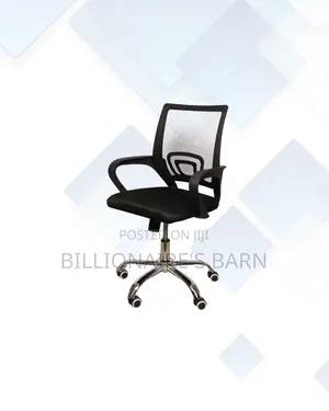 Secretarial Mesh Office Chair Ergonomic Design for Home Office Use