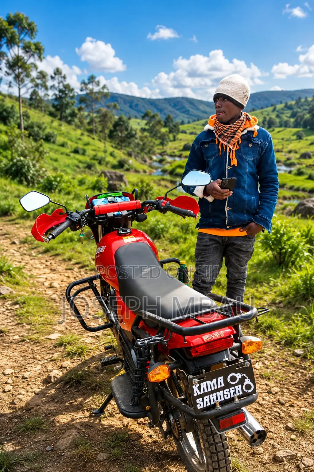 New Shineray XY175GY 2026 Red