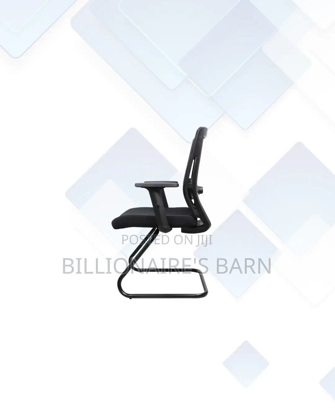 Practical Barn Origin Visitor Chair for Guests for Home Office Use