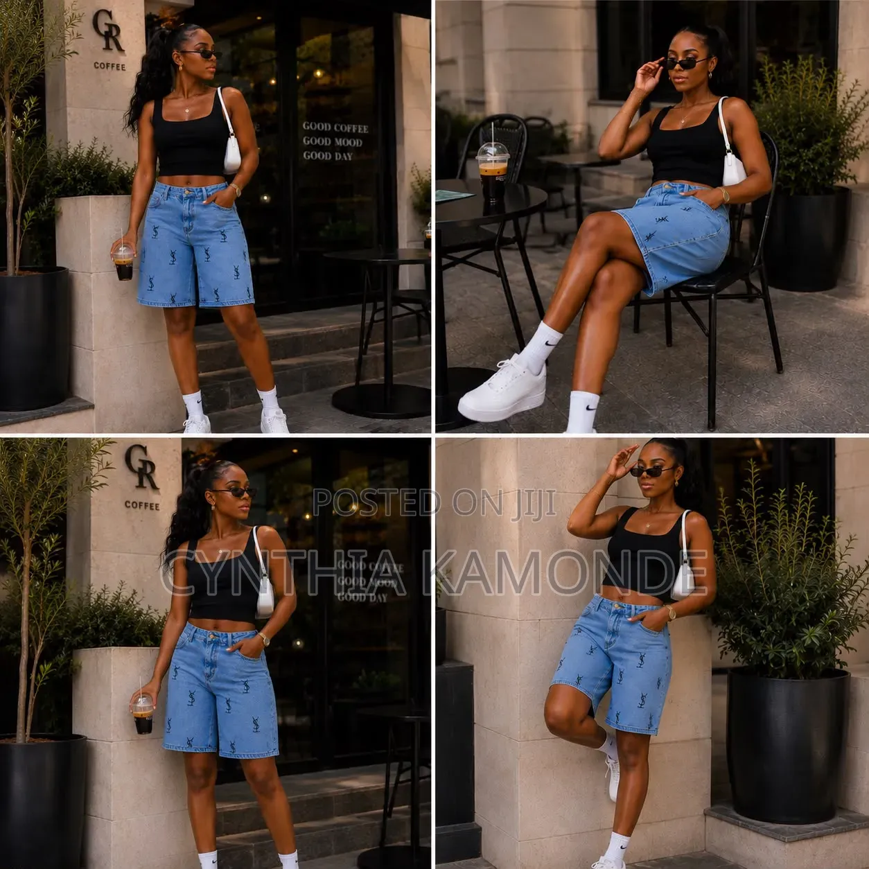 Ysl Shorts Ladies
