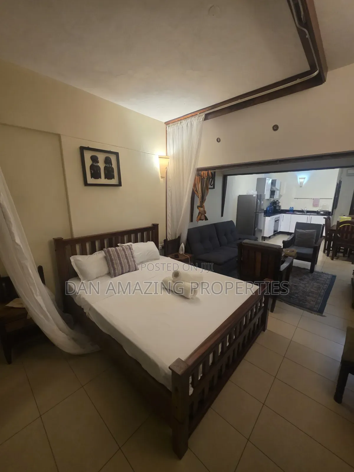Studio BNB to Let in Diani Beach Front for Short/ Long Stay