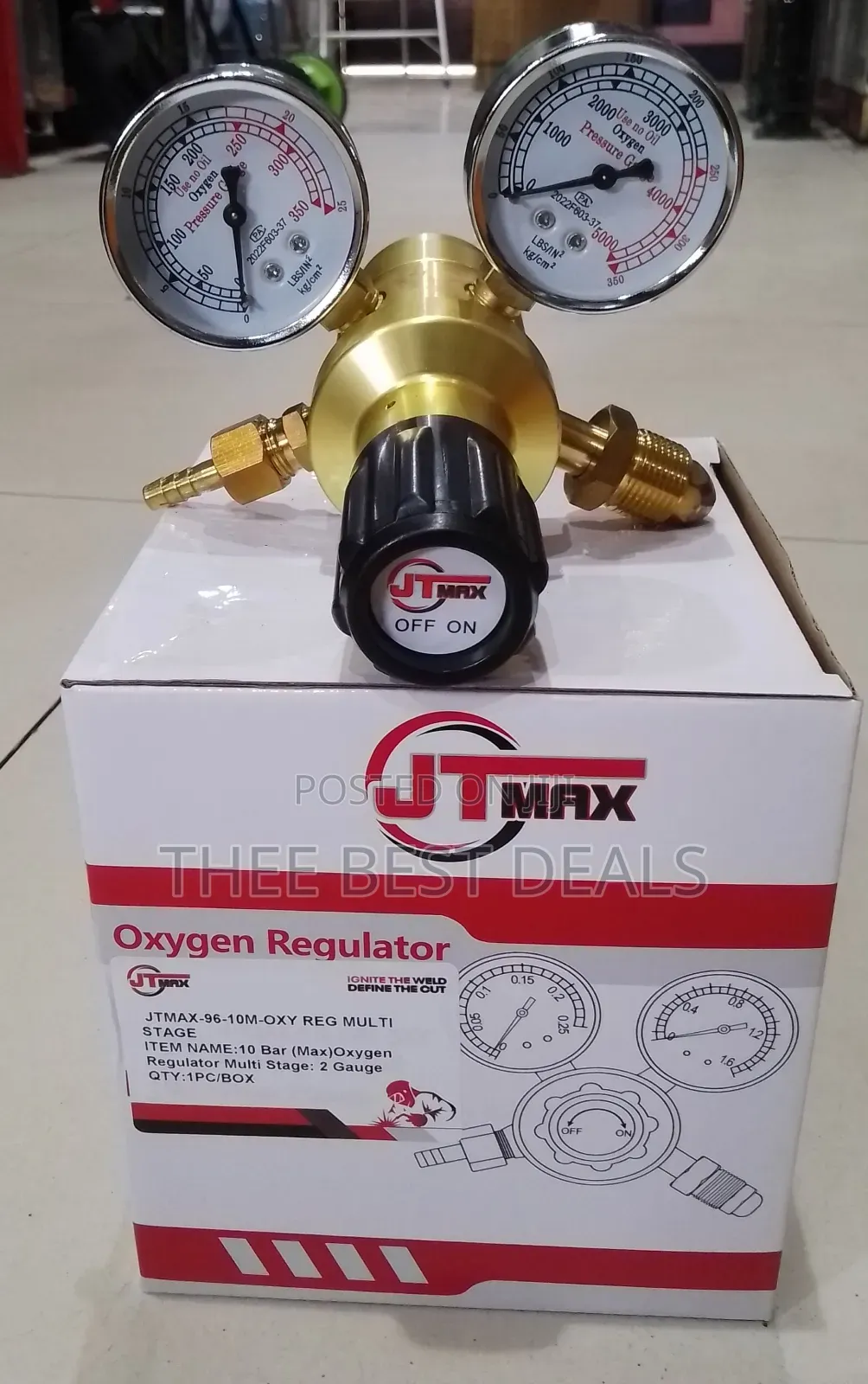 Multistage Oxygen Regulator