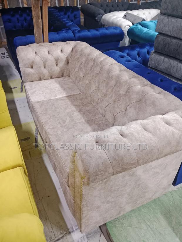 3seater Cream and Blue - main view