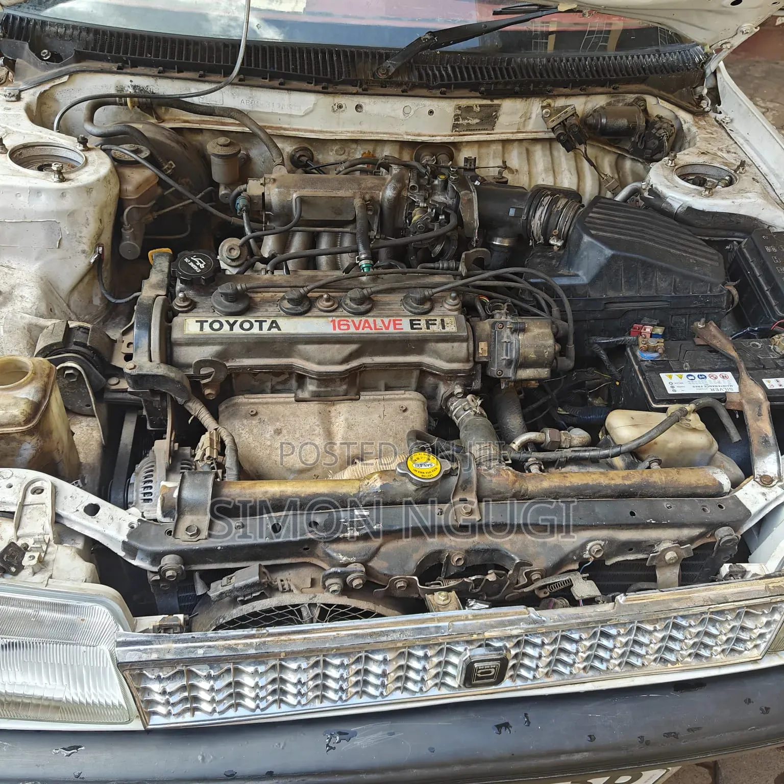 Toyota Corolla 1990 White