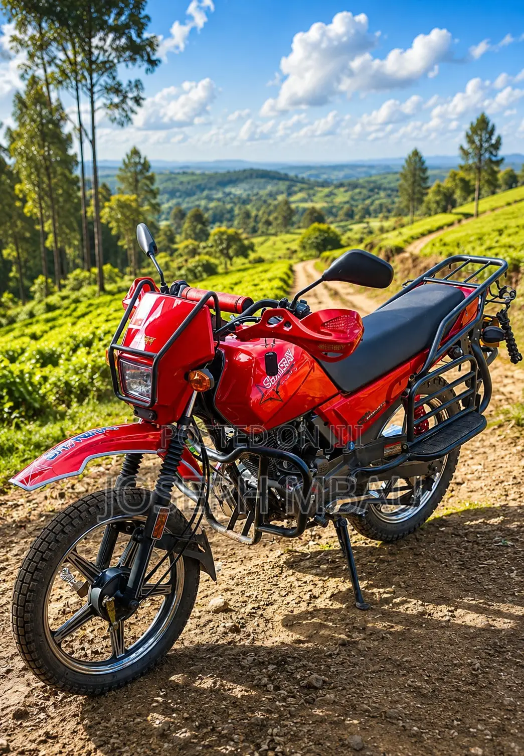 New Shineray XY175GY 2026 Red