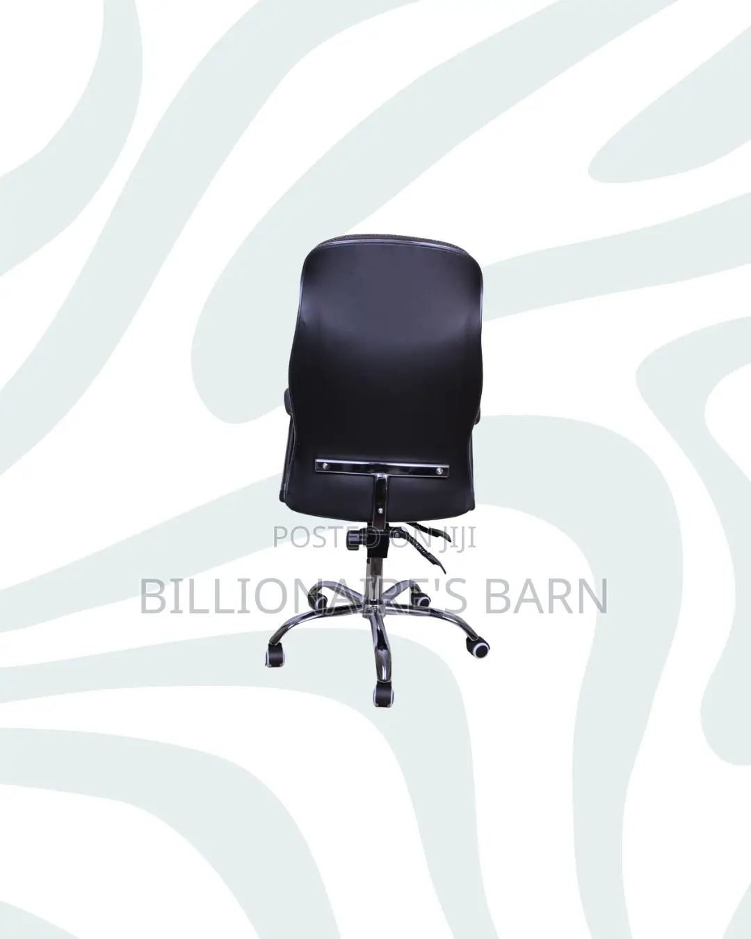Executive Leather Office Chair High Back for Long Sitting Hours