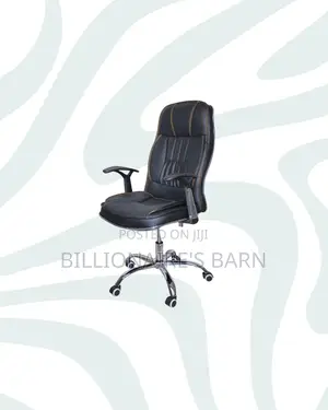 Executive Leather Office Chair High Back for Long Sitting Hours