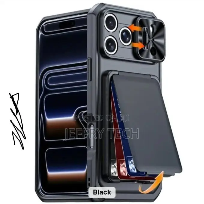 Hybrid Case for iPhone 17promax Hard Rugged Design Camera Protector Ma