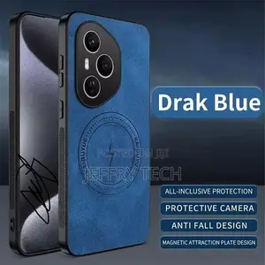 Case for Honor 400 Pro 5g Luxury Leather Texture Wireless Charging Mag