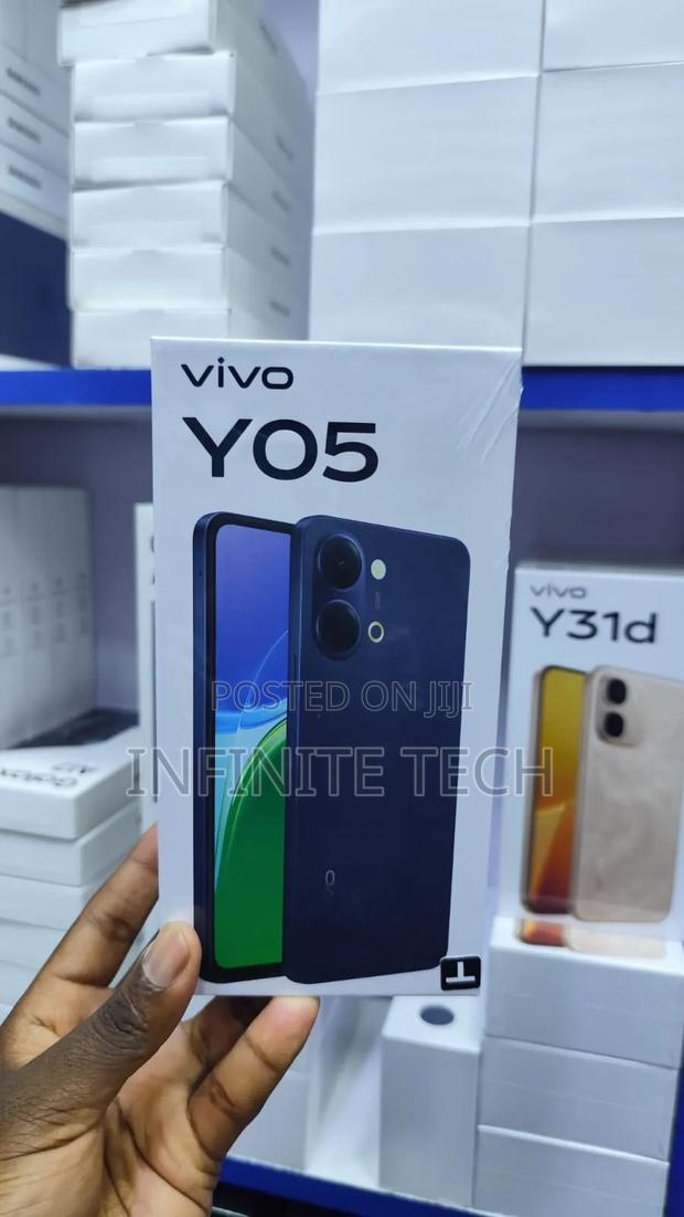 New Vivo Y05 64 GB Black - thumbnail 2