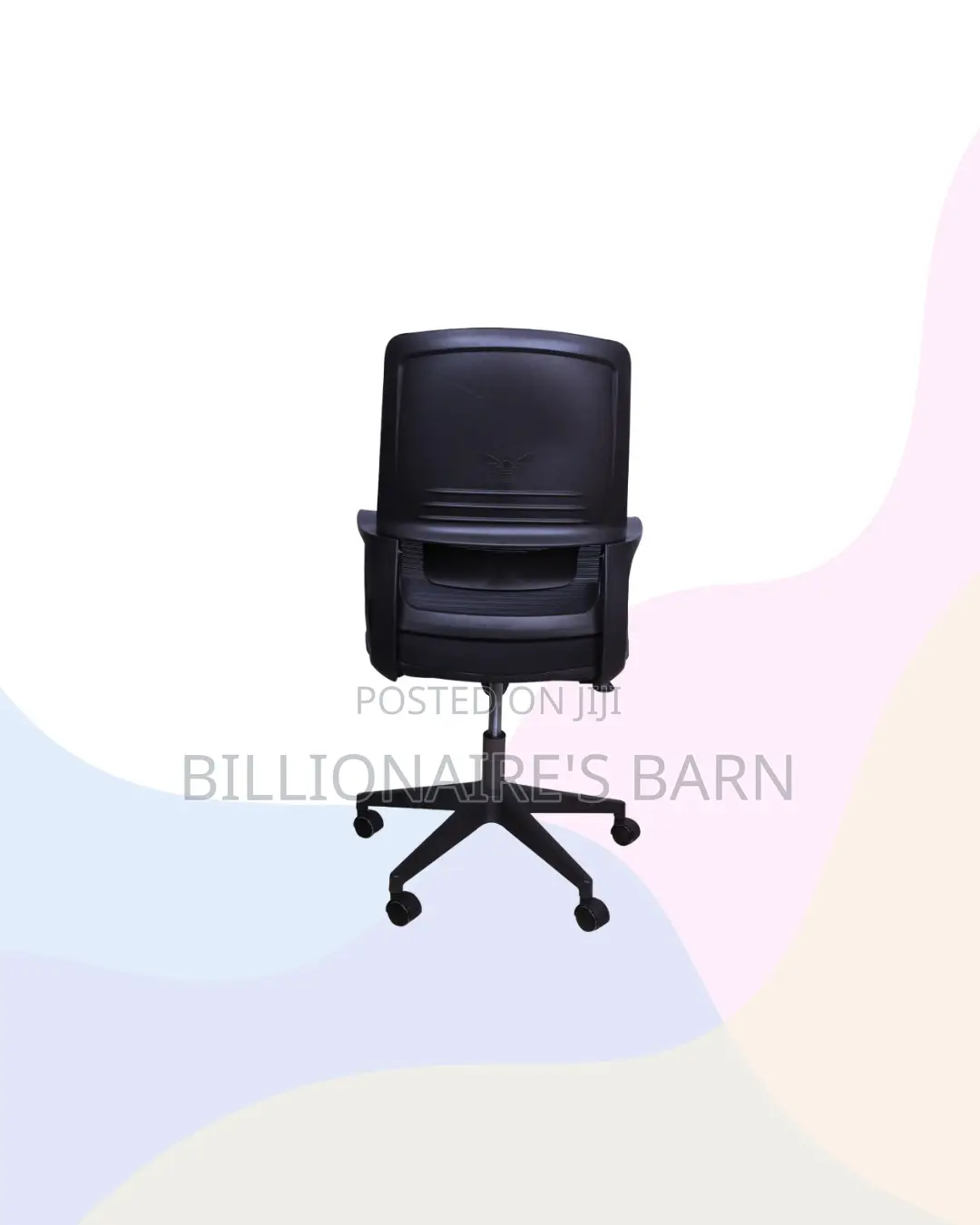 Practical Black Mid Back Mesh Office Chair for Long Sitting Hours