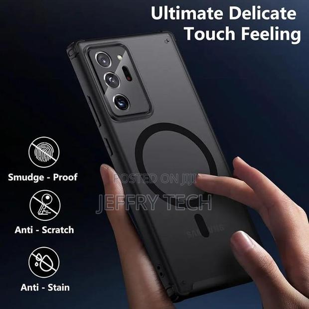 Samsung Galaxy Note 20 Ultra Case, Magnetic Translucent Matte