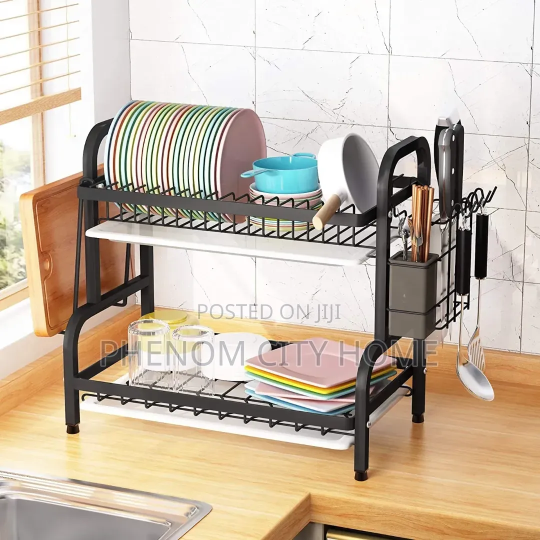 Kitchen Organizer 2 Tier Dish Drying Rack