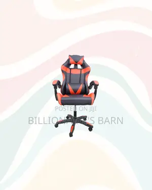 Practical Red Racing Gaming Chair Ergonomic Support Long Sitting Hours