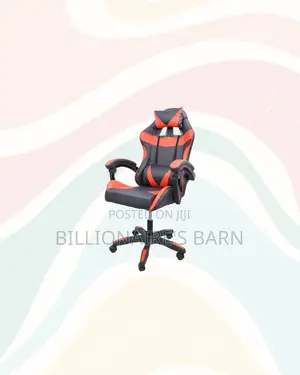 Practical Red Racing Gaming Chair Ergonomic Support Long Sitting Hours