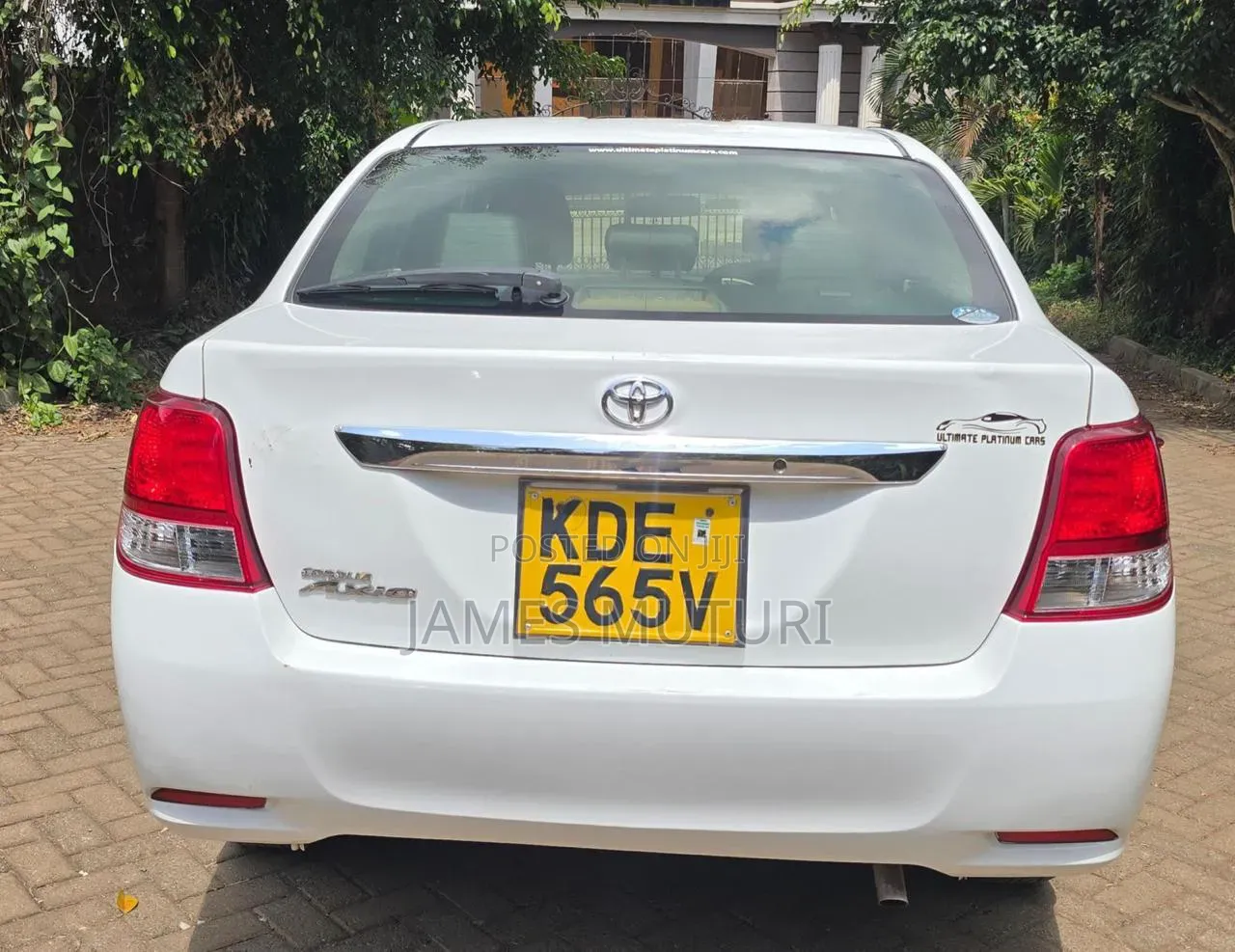 Toyota Axio 2014 White