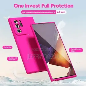 Samsung Galaxy Note 20 Ultra Phone Case Liquid Silicone, Slim Soft Rub