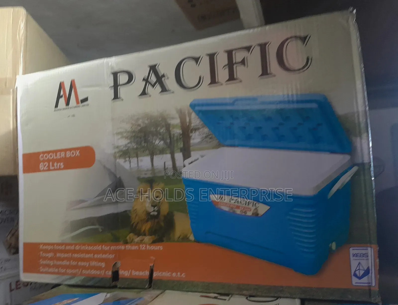 62 Litres Capacity Pacific Cooler Box Ice Bucket