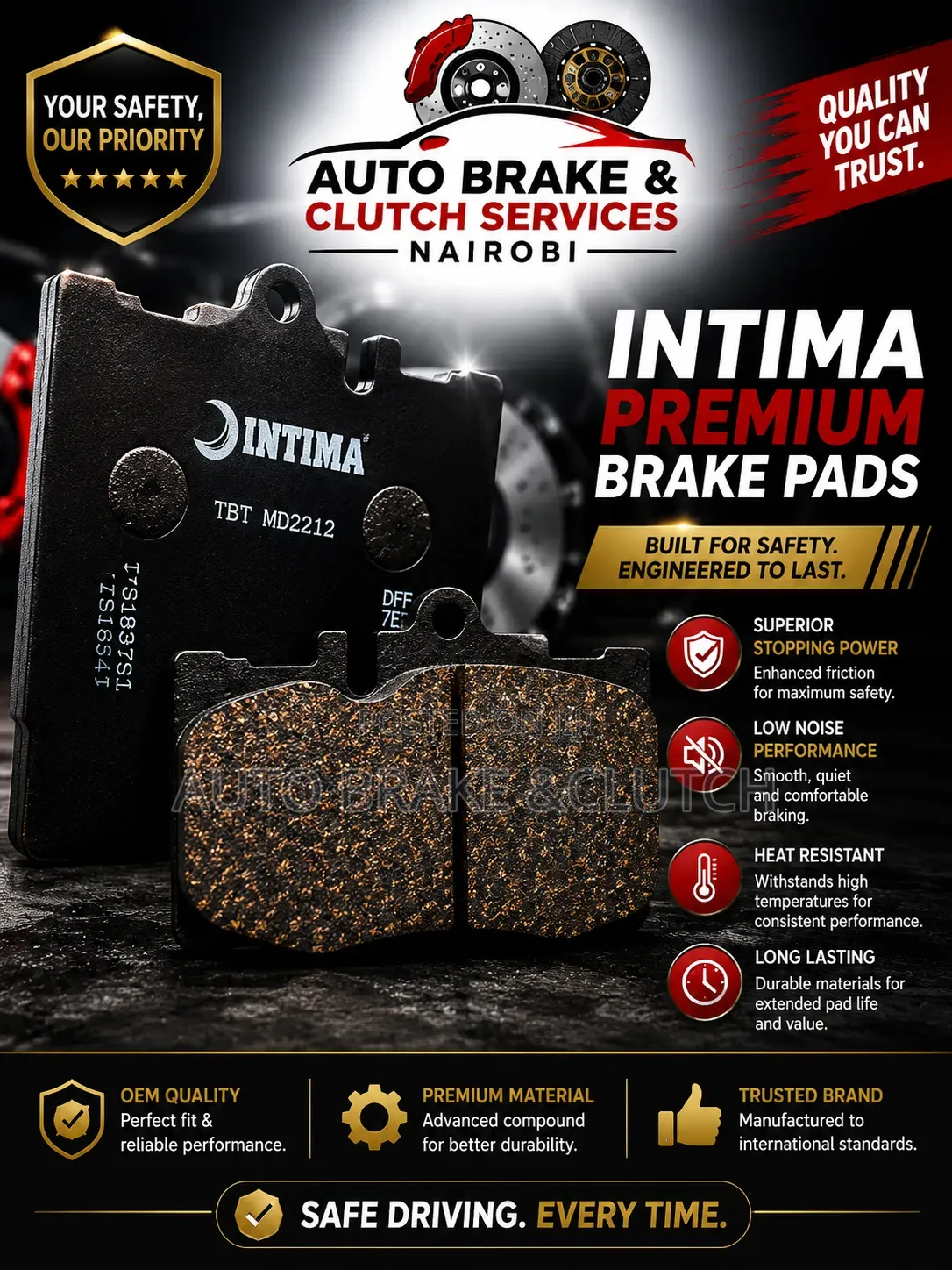 Brake Pad for Lexus Ls 430 Front