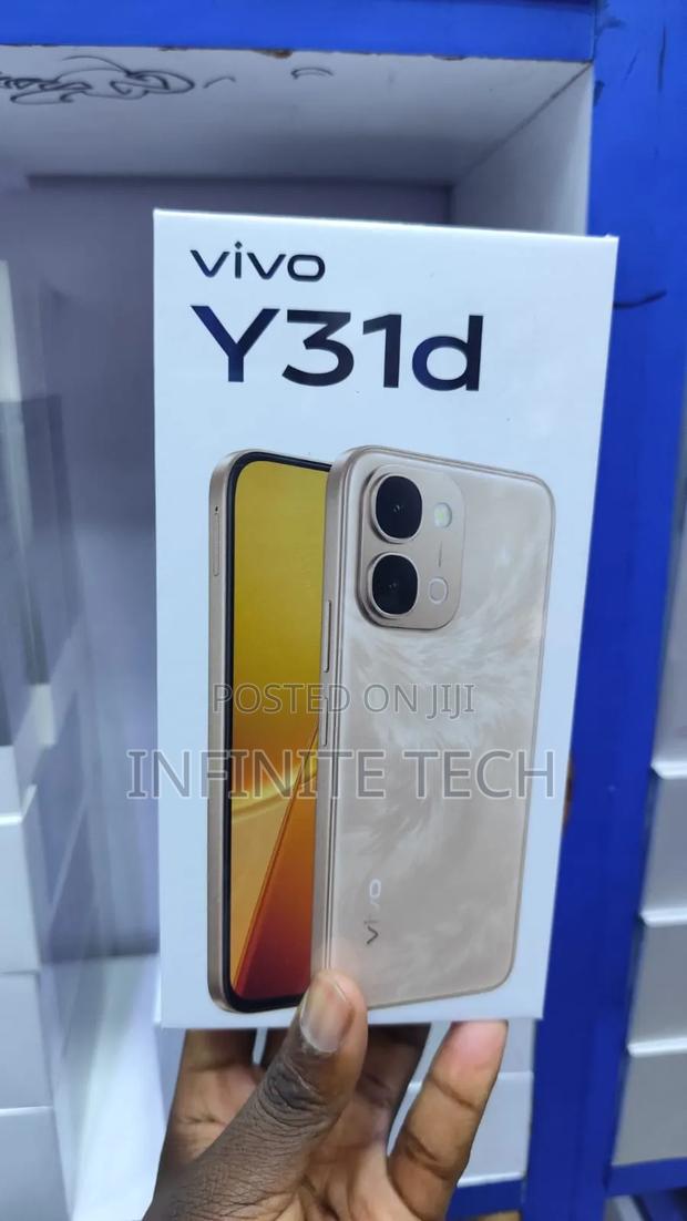 New Vivo Y31d 128 GB Black - thumbnail 2